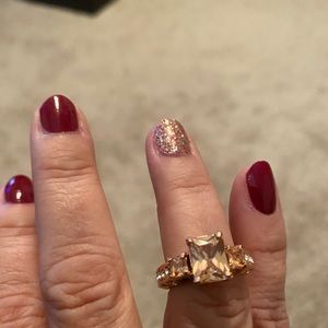 Champagne Colored Ring